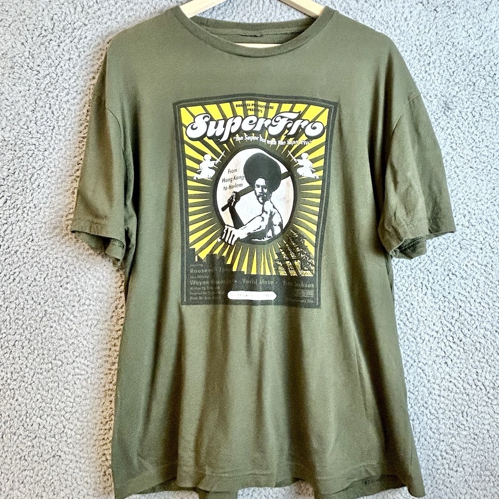 SuperFro Mens Size XL Rare Designer Streetwear Baadass Productions Presents